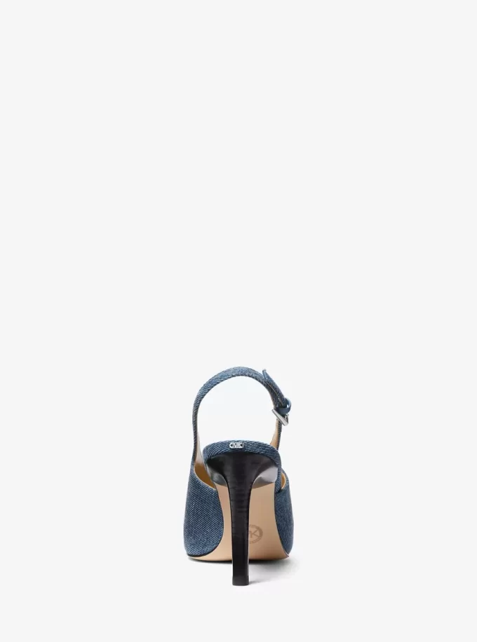 Kasia Denim Slingback Ayakkabı