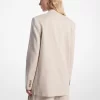 Keten ve Pamuklu Twill Blazer