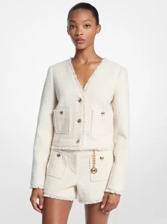 Kirpikli Tweed Ceket