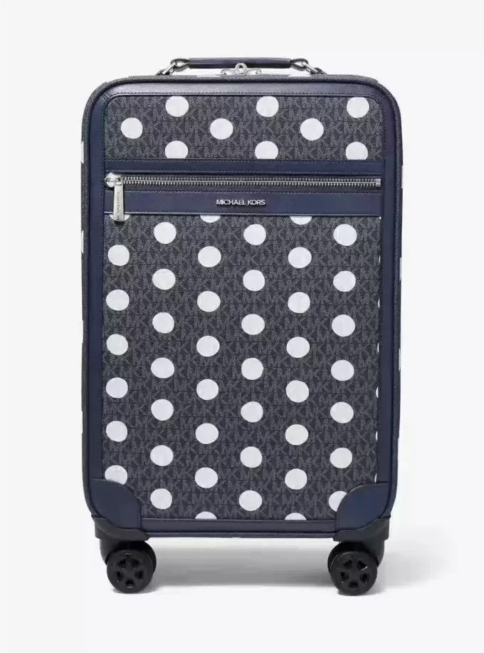 Küçük Polka Dot İmzalı Logo Bavul Küçük Polka Dot İmzalı Logo Bavul