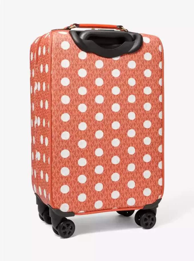 Küçük Polka Dot İmzalı Logo Bavul Küçük Polka Dot İmzalı Logo Bavul