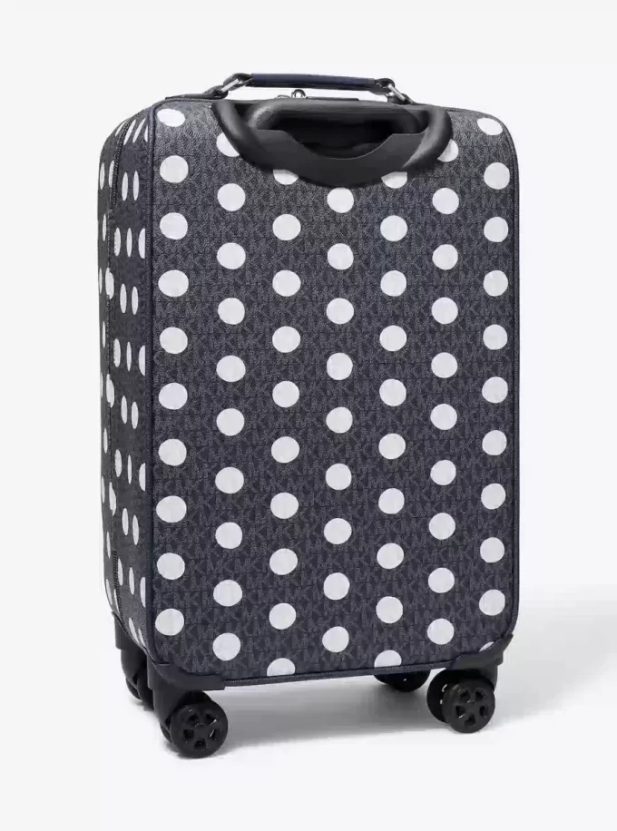 Küçük Polka Dot İmzalı Logo Bavul Küçük Polka Dot İmzalı Logo Bavul