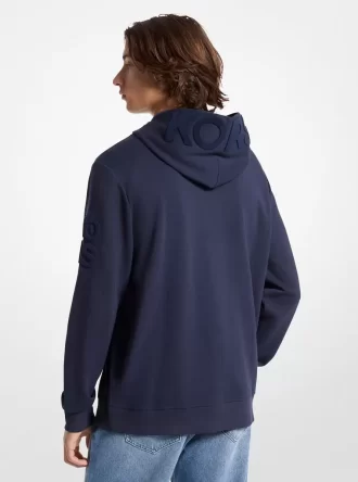 KORS Pamuk Karışımlı Kapüşonlu Üst
