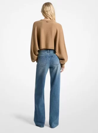 Kot Geniş Paça Kot Pantolon