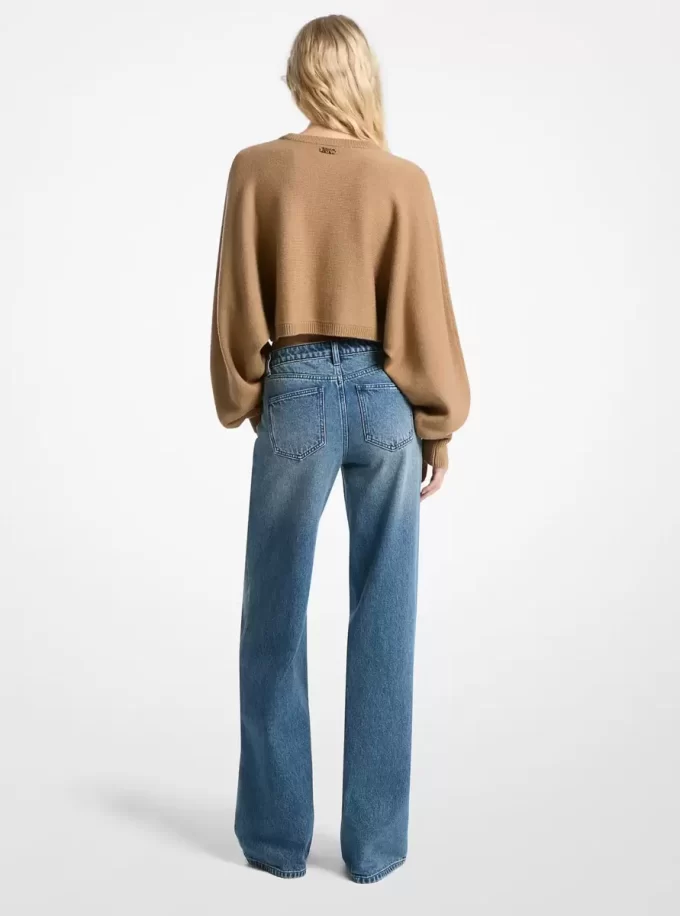Kot Geniş Paça Kot Pantolon