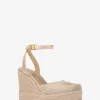 Larissa Metalik Kanvas Espadril Kama