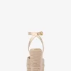 Larissa Metalik Kanvas Espadril Kama