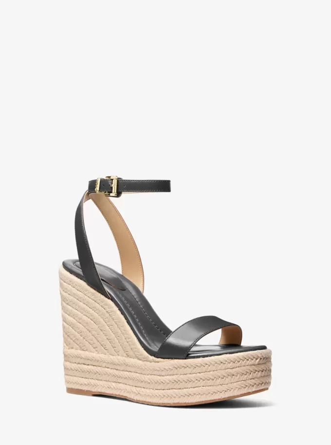 Leighton Deri Kamalı Sandal