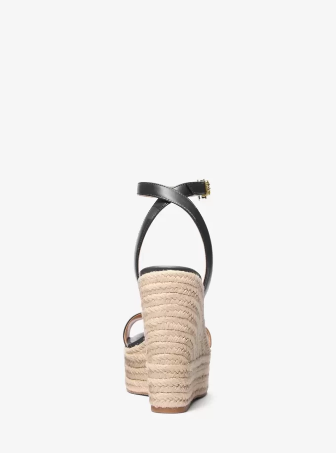 Leighton Deri Kamalı Sandal