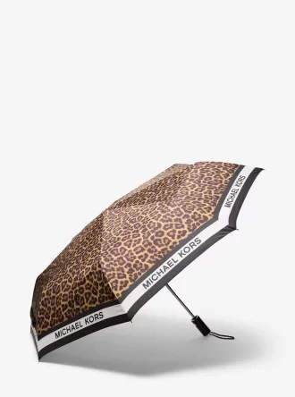 Leopar Desenli Şemsiye