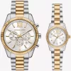 Lexington His and Hers İki Renkli Saat Seti