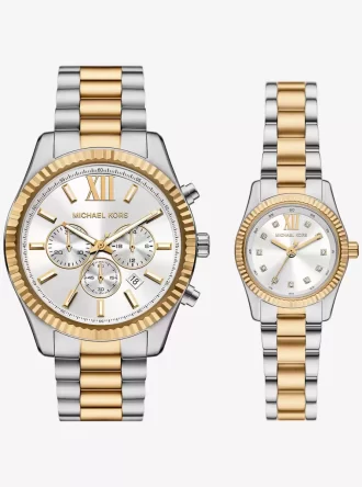Lexington His and Hers İki Renkli Saat Seti