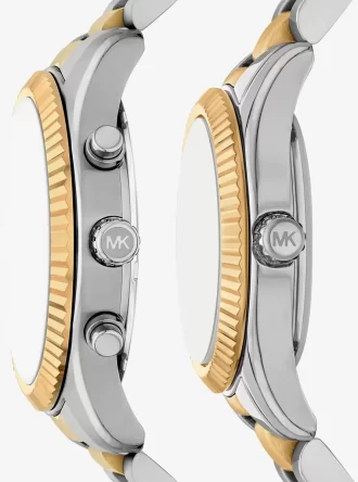 Lexington His and Hers İki Renkli Saat Seti