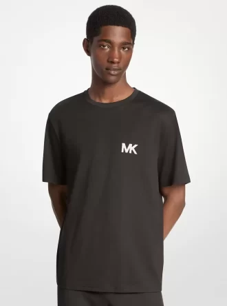 Logo Aplikeli Pamuklu Tişört