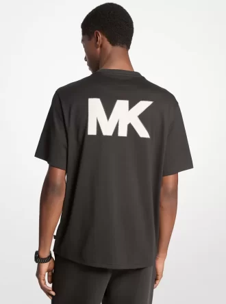 Logo Aplikeli Pamuklu Tişört