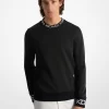Logolu Pamuk Karışımlı Sweatshirt Logolu Pamuk Karışımlı Sweatshirt
