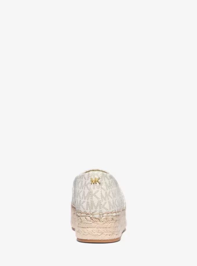 Lynn Signature Logo Platform Espadril
