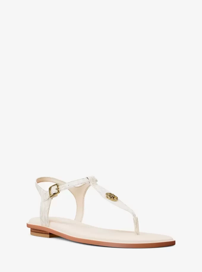 Mallory Signature Logo T-Kayışlı Sandalet