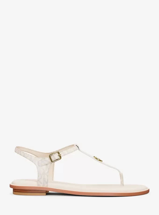 Mallory Signature Logo T-Kayışlı Sandalet