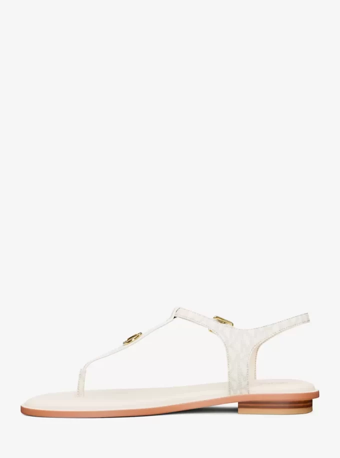 Mallory Signature Logo T-Kayışlı Sandalet