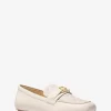 Mandy Deri ve İmza Logolu Mokasen Loafer