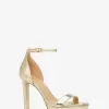 Margot Metalik Platform Sandalet