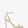 Margot Metalik Platform Sandalet