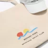 Michael Kors x Montauk Yacht Club Pamuklu Kanvas Tote Çanta