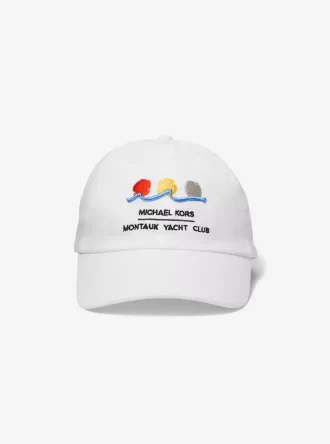 Michael Kors x Montauk Yat Kulübü Pamuklu Beyzbol Şapkası Michael Kors x Montauk Yat Kulübü Pamuklu Beyzbol Şapkası