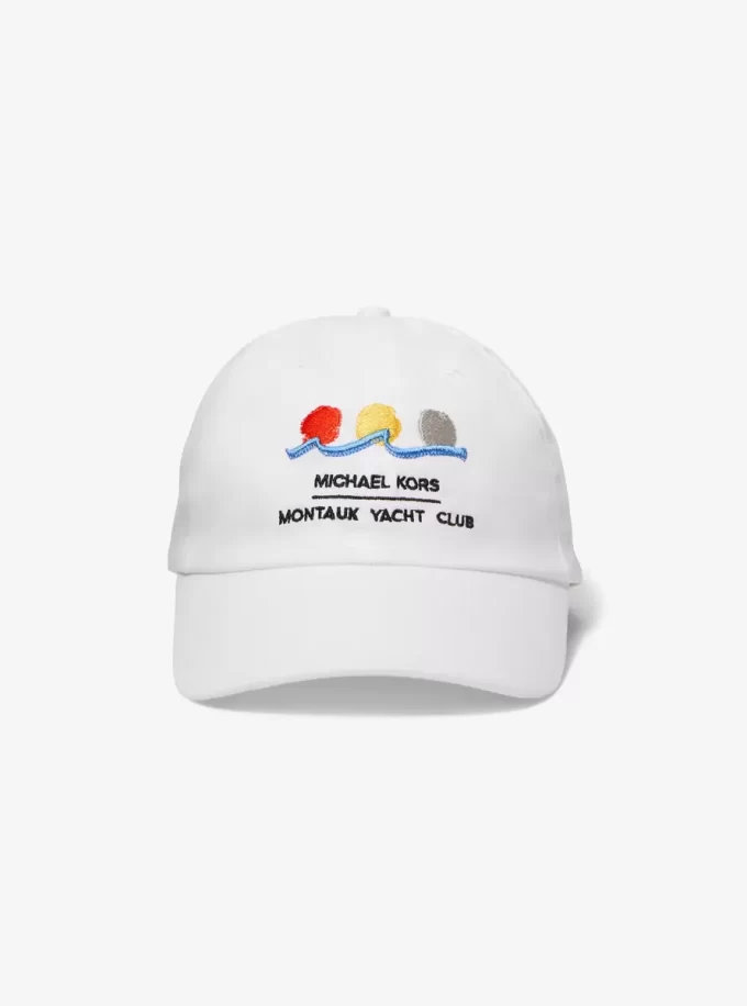 Michael Kors x Montauk Yat Kulübü Pamuklu Beyzbol Şapkası