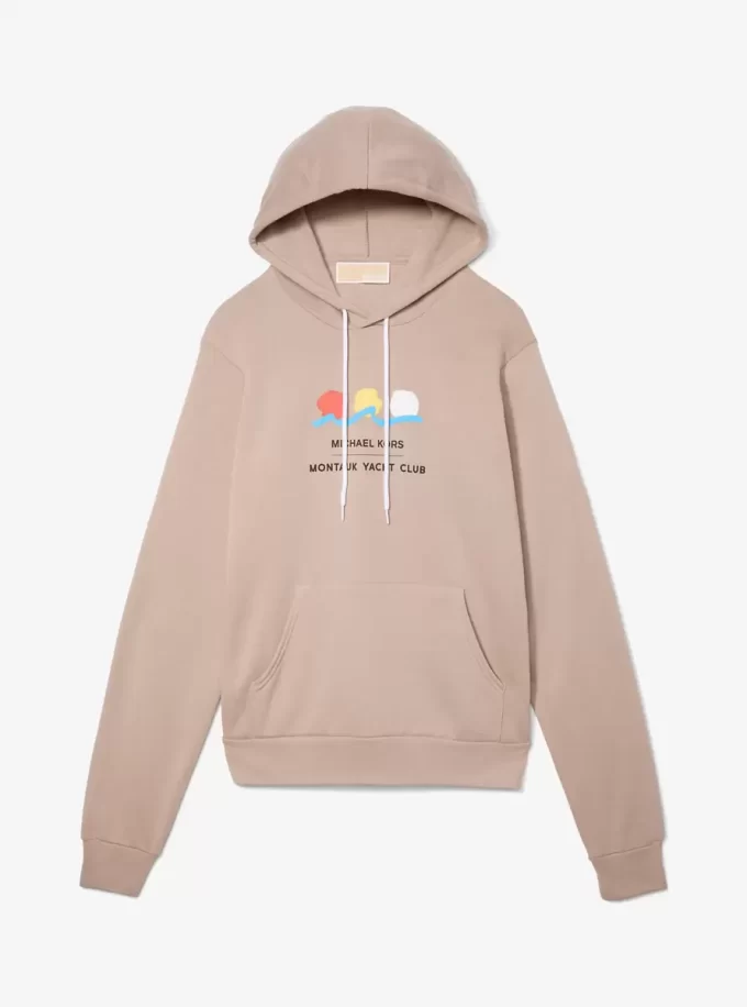 Michael Kors x Montauk Yat Kulübü Pamuklu Kapüşonlu Üst Michael Kors x Montauk Yat Kulübü Pamuklu Kapüşonlu Üst