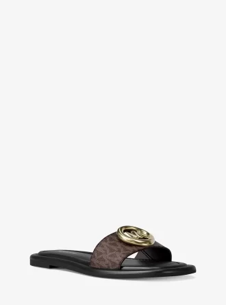 Milan Signature Logolu Terlik