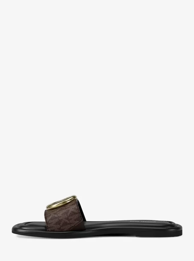 Milan Signature Logolu Terlik