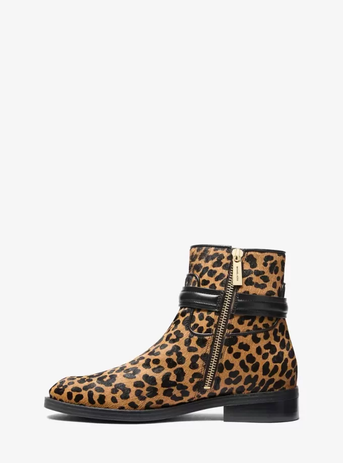 Mindy Leopar Desenli Dana Kılı Bot