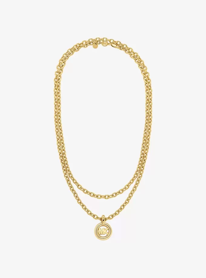 MK Pop Charm Zincir Bağlantılı Kolye