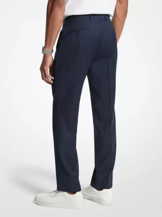 Modern Kesim Yün Karışımlı Takım Pantolonu