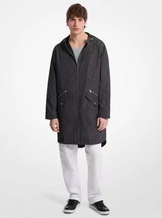 İmza Logolu Tersinir Anorak