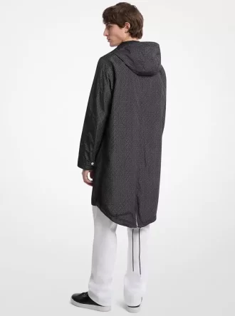 İmza Logolu Tersinir Anorak