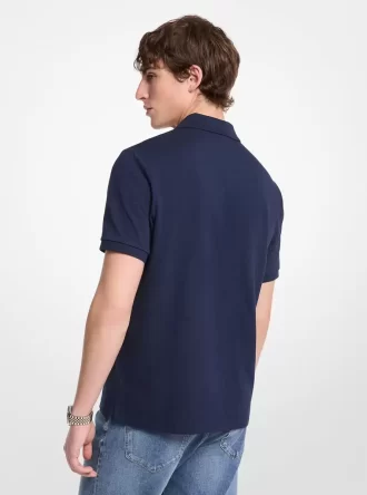 Pamuklu Fermuarlı Polo Tişört