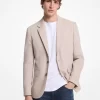 Pamuklu Poplin Blazer