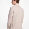 Pamuklu Poplin Blazer