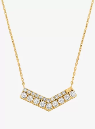 Pavé Chevron Kolye