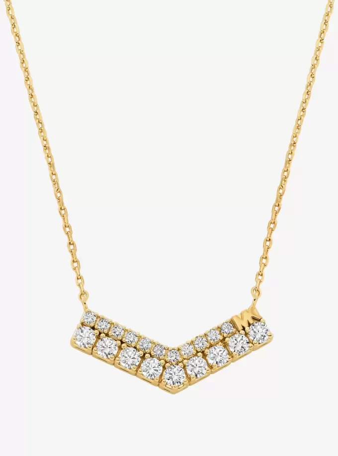 Pavé Chevron Kolye