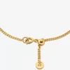 Pavé ve Logo Charm İki Renkli Kayar Bilezik