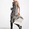 Payetli Jersey Tank Elbise