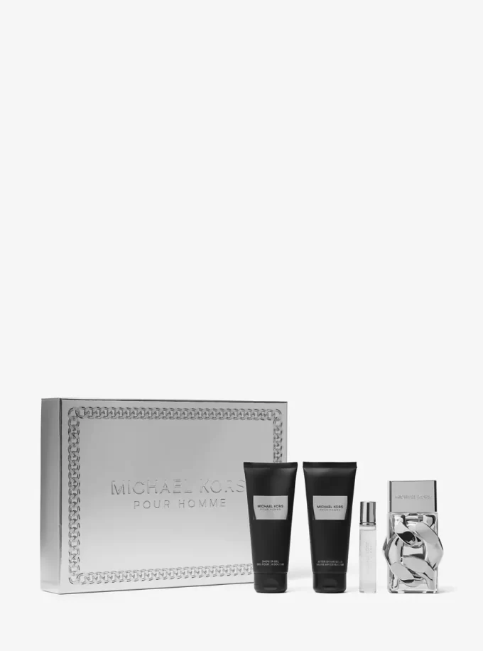 Pour Homme 4 Parçalı Hediye Seti