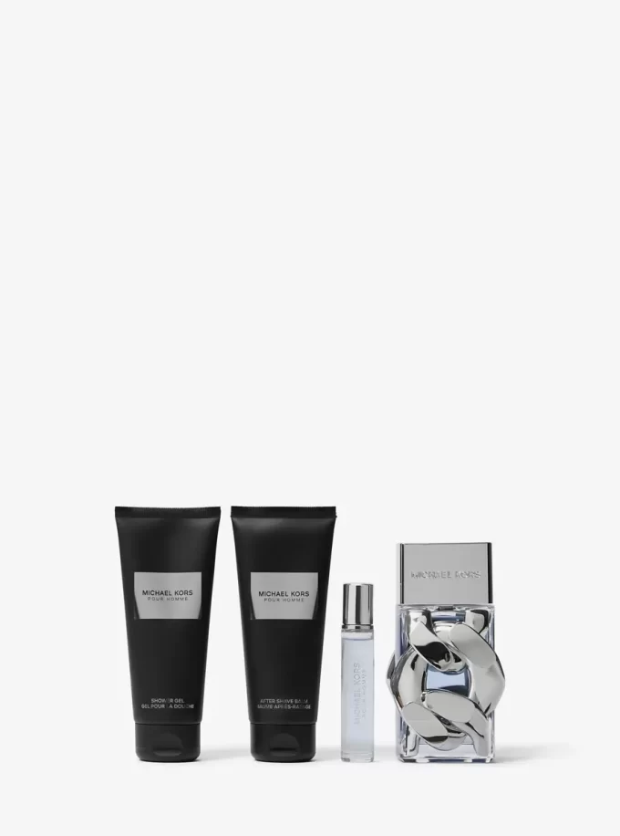 Pour Homme 4 Parçalı Hediye Seti