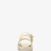 Richie Metalik Platform Espadril Sandal