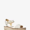 Richie Signature Logo Platform Espadril Sandal
