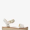 Richie Signature Logo Platform Espadril Sandal